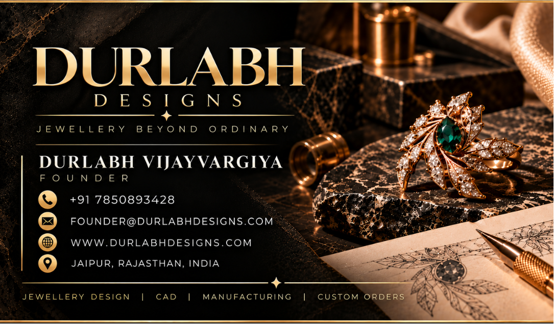 Durlabh Designs jewellery design portfolio in Jaipur